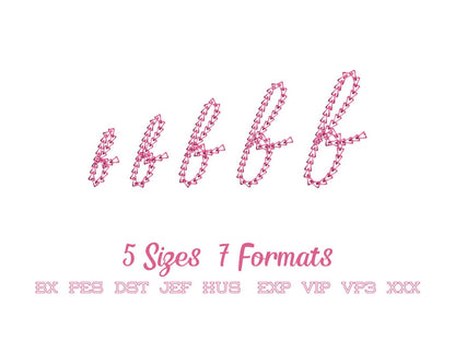 Quick Light Chain Stitch Handwritten Font