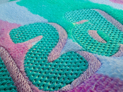 Waffle Stitch Shadow Font