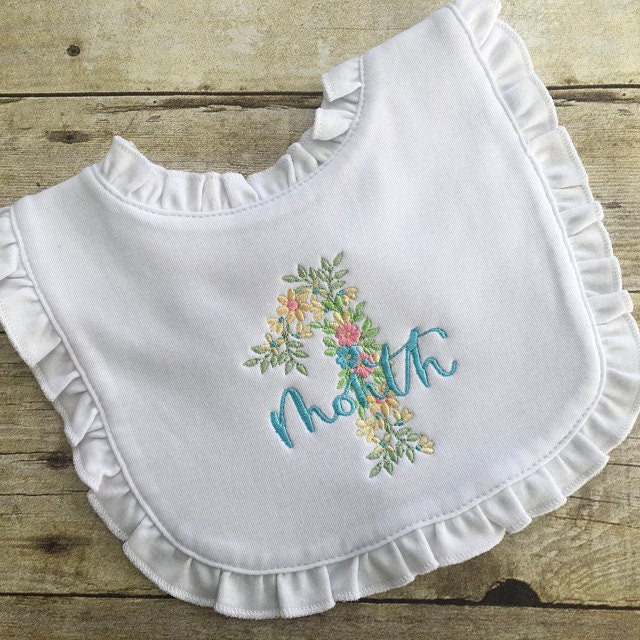 Country Floral Numbers