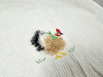 Fringed Chicken with Bandanna