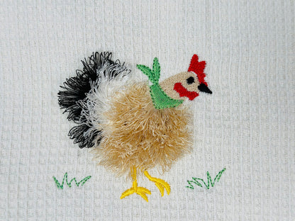 Fringed Chicken with Bandanna