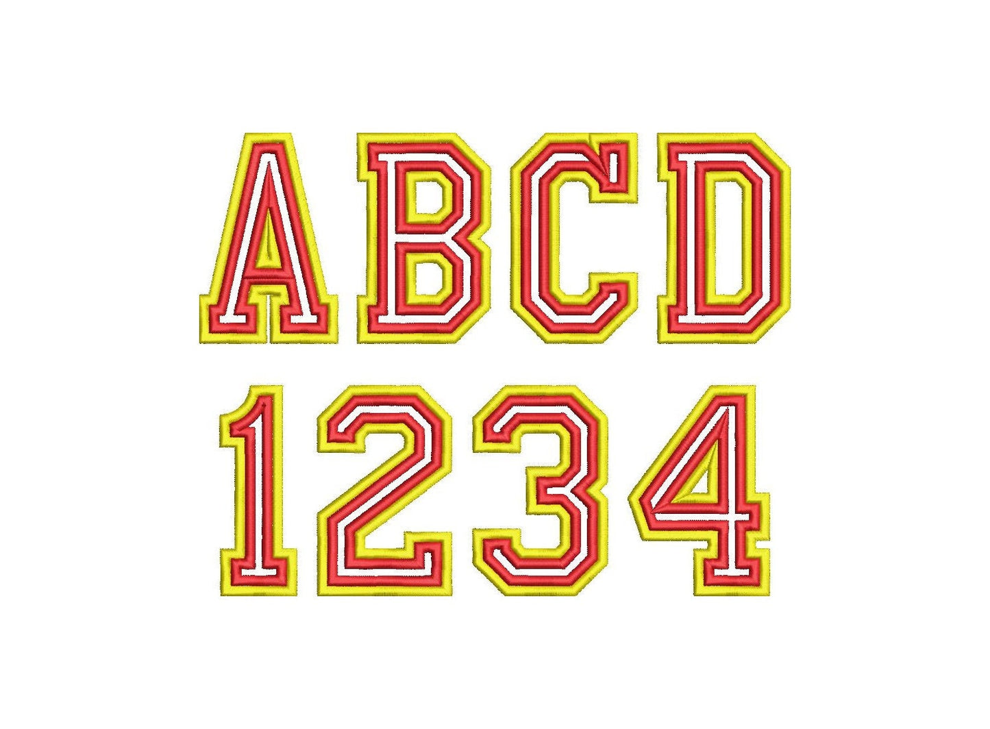 Double High Thin Athletic Sport Font