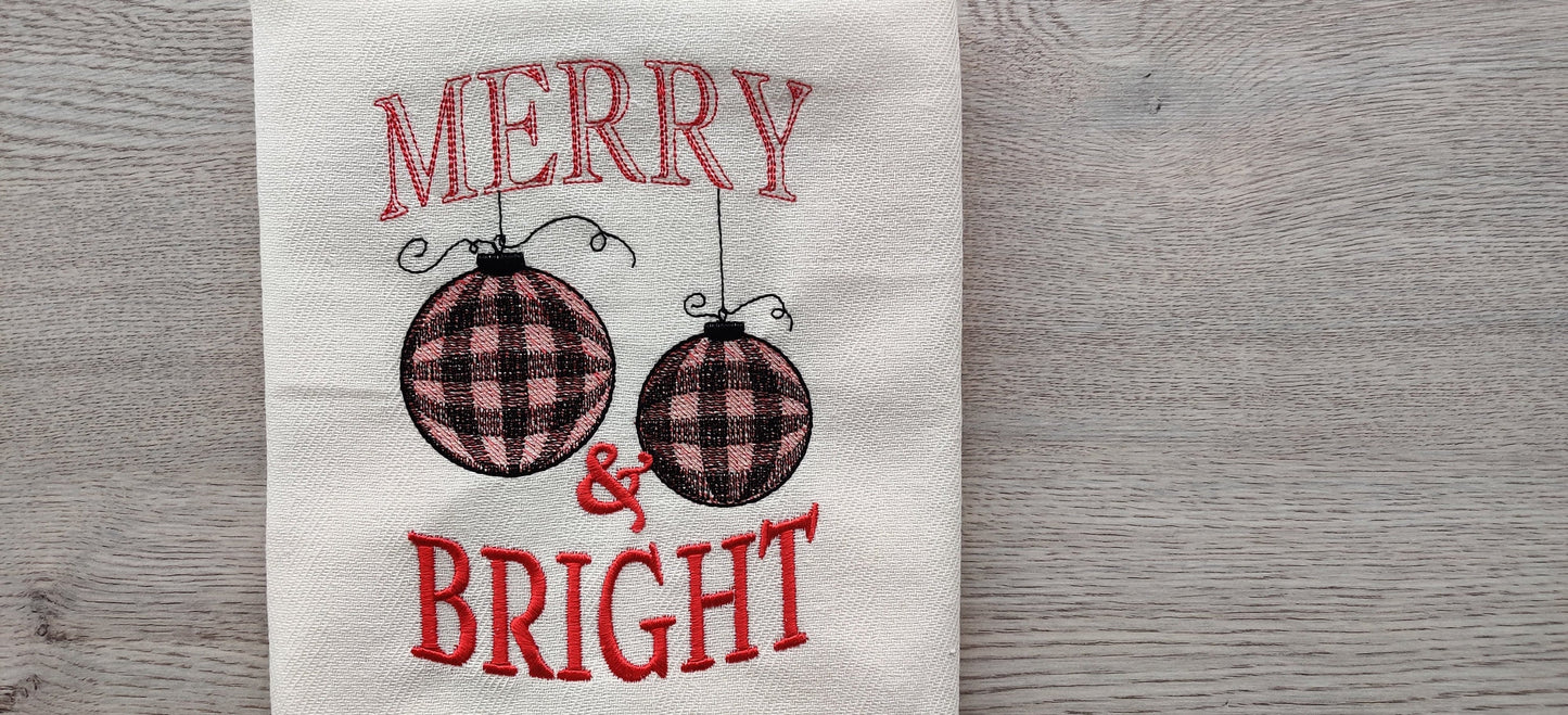 Classic Old Fashioned Merry Christmas Set