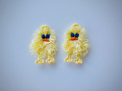 Cute Easter Chick Earrings