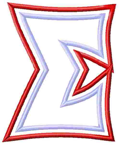 2 Layers Sororities Fancy Greek Font