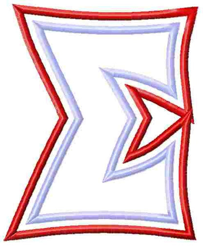 2 Layers Sororities Fancy Greek Font