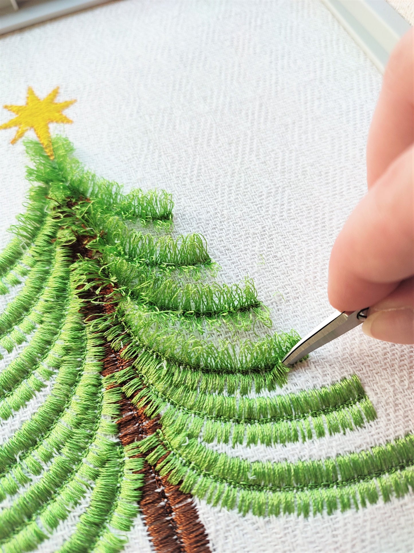 Boho Fringed Christmas Tree