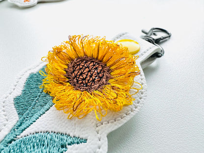 Sunflower Stem Eyelet And Key Fob