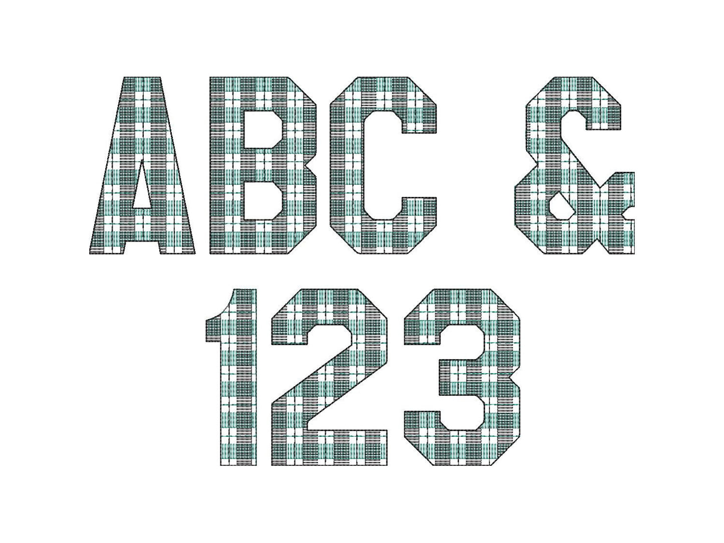 Classic Gingham Sport Font
