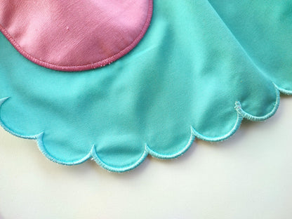 Kids Scalloped Apron ITH