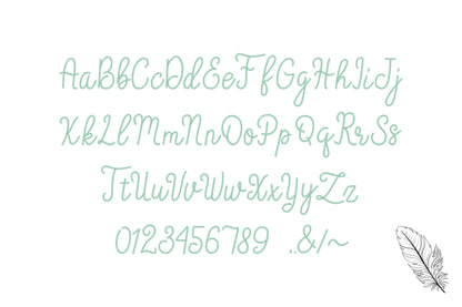 Extra Bold Chain Stitch Handwritten Font Alison