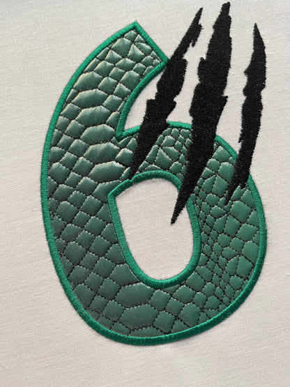 T-rex indominus dinosaur Birthday Number 3 THREE kids boy outfit