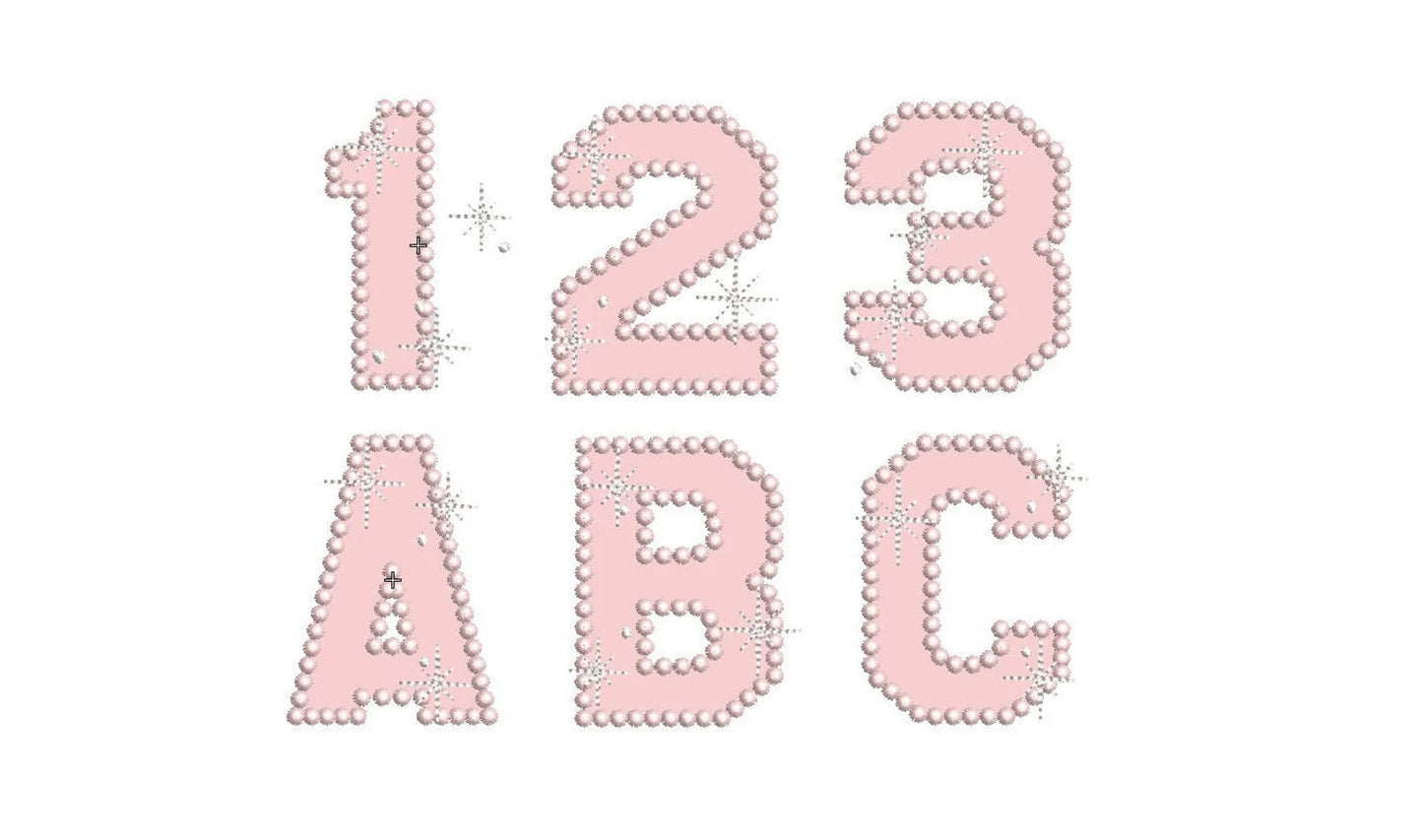Sparkling Dancer Sport Font Applique