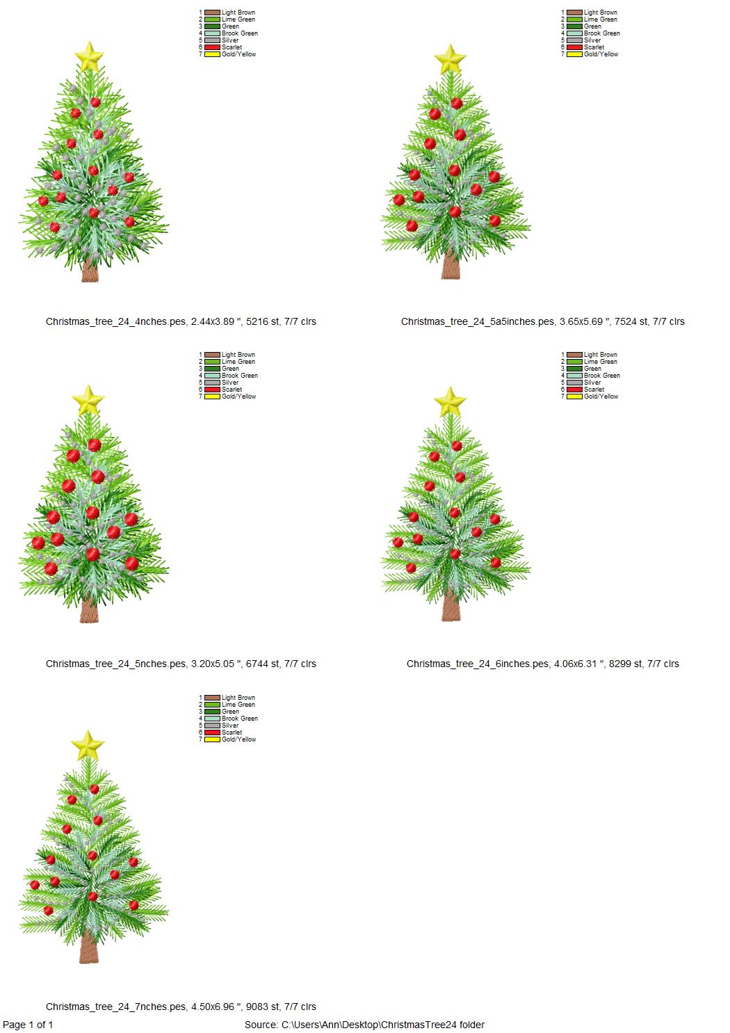 Extra Fringed Vintage Classy Christmas Tree