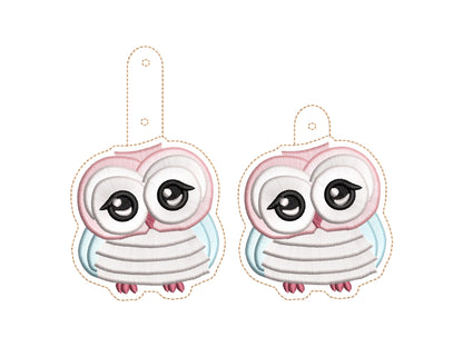 Fringed Owl Keychain