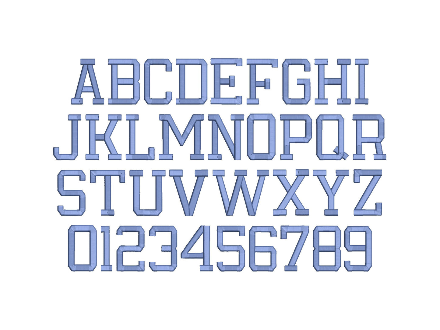 Puff Pyffy Foam Raised Classy Font