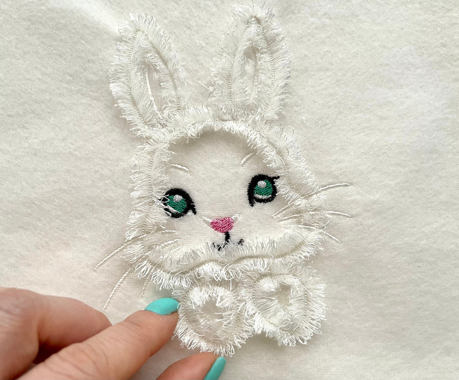 Fringed Little Easter Bunny