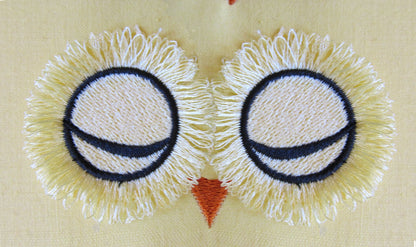 Owl Doll Fringed Eyes