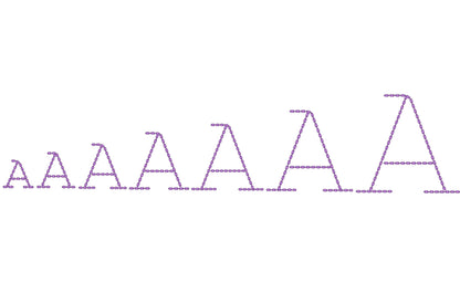 Hand Stitch Effect Font Nolan