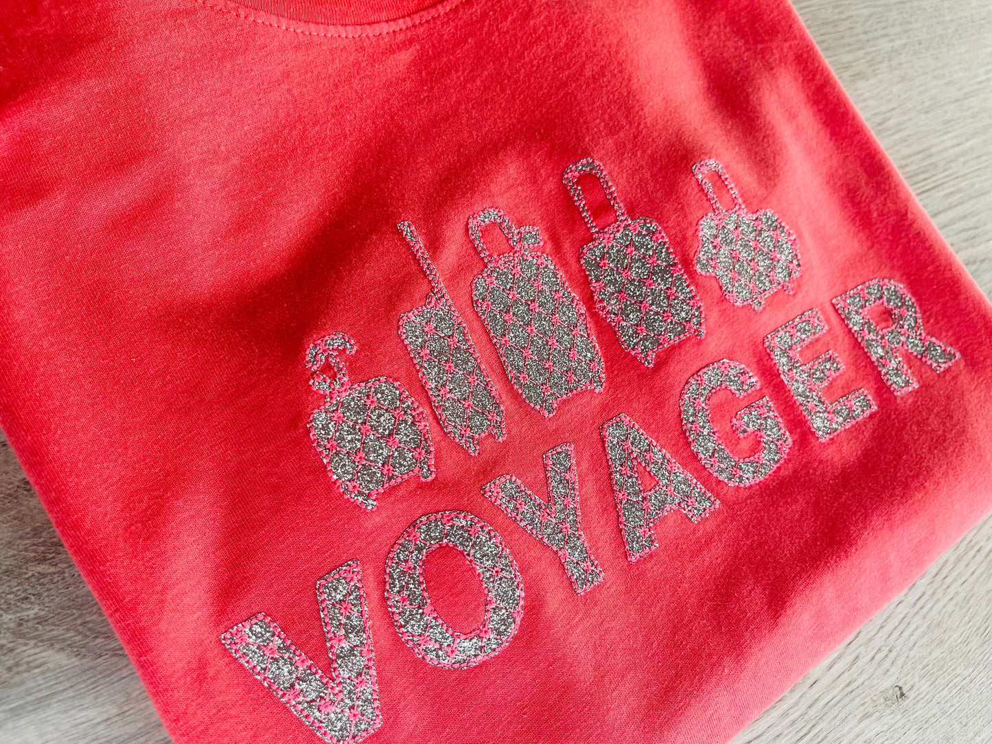 Brand Style Glitter HTV Vinyl Font