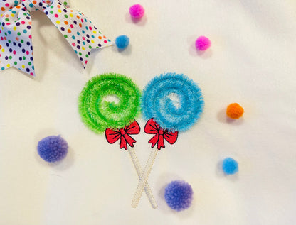 Fringed Lollipop Birthday Party