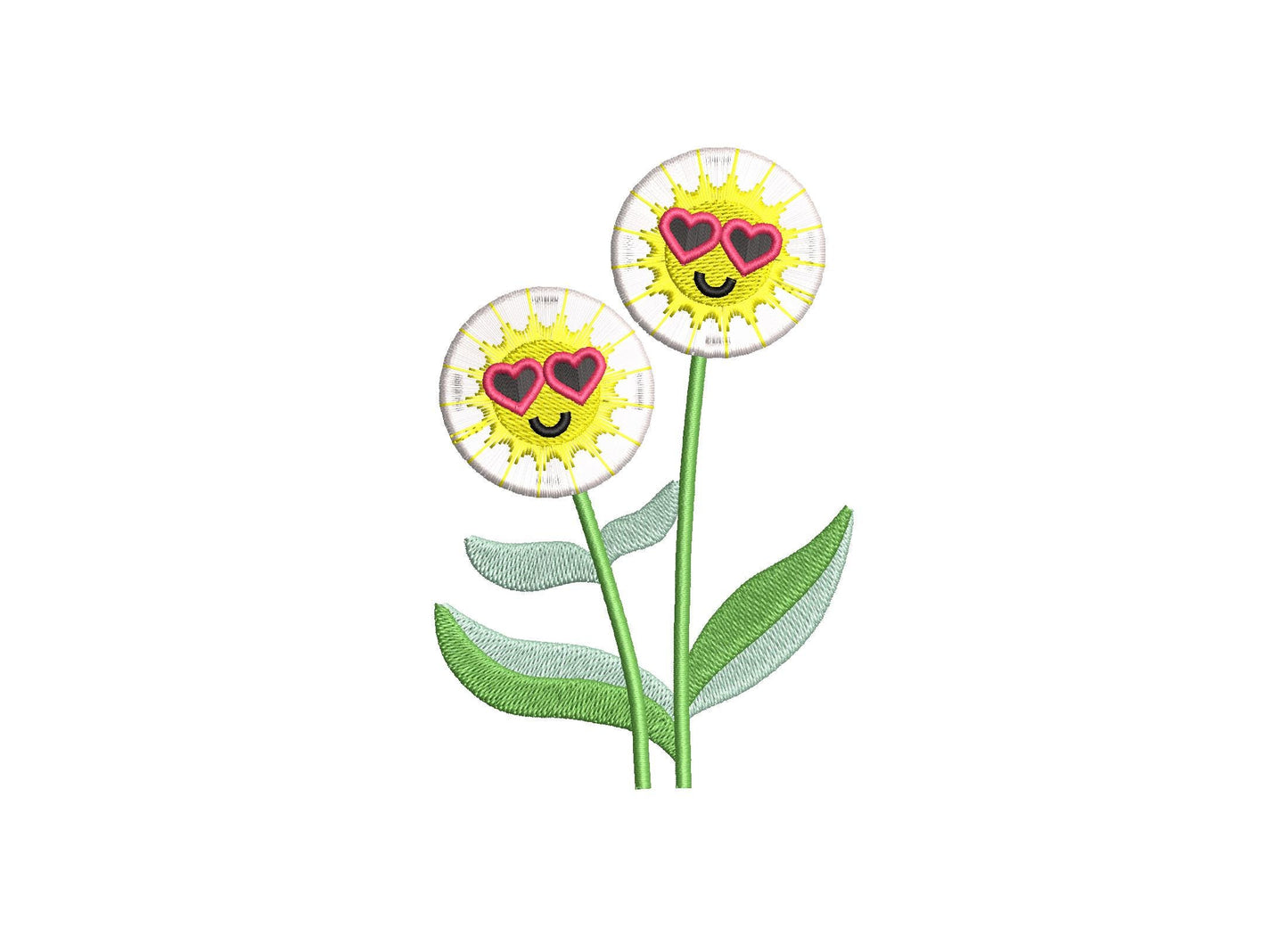 Fringed Flower Big and Little Sister