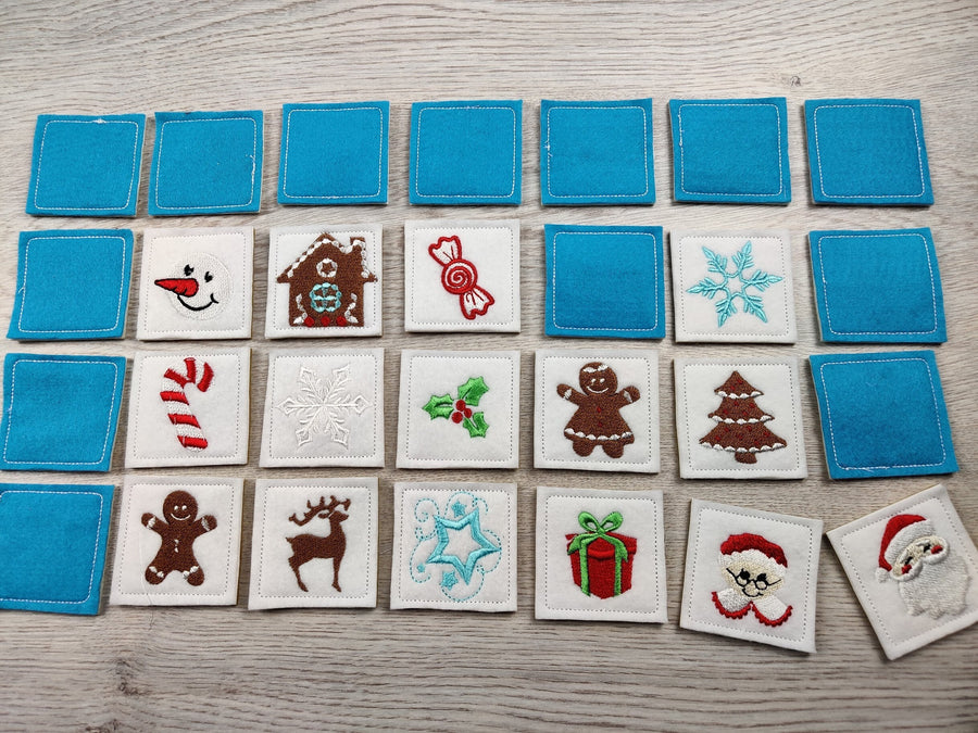 Memory Game Merry Christmas ITH