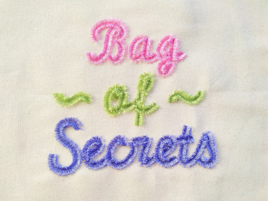 Fringed Handwritten Fluffy Font