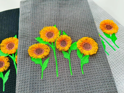 Fringed Sunflower 4 Stems