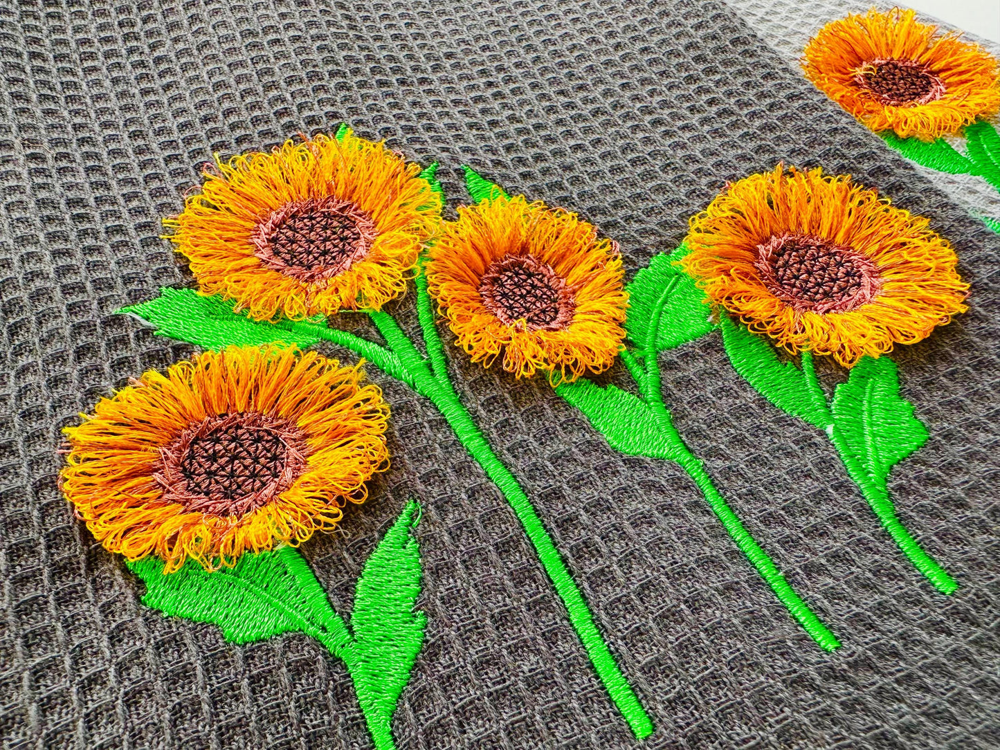 Fringed Sunflower 4 Stems