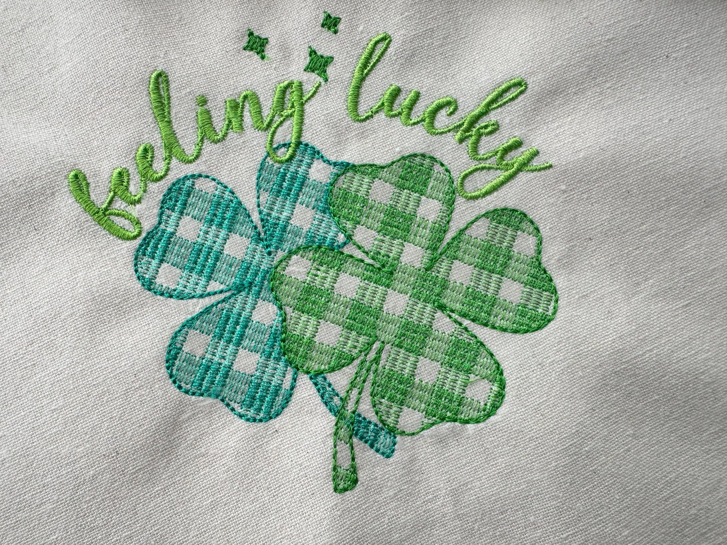 Feeling Lucky Saying Shamrock