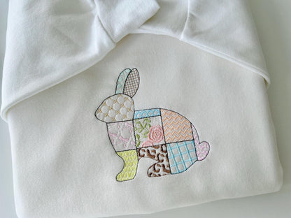 Patchwork Patterned Bunny