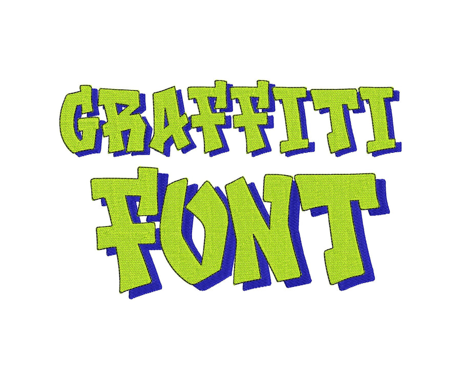 Graffiti Street Art Shadow Font