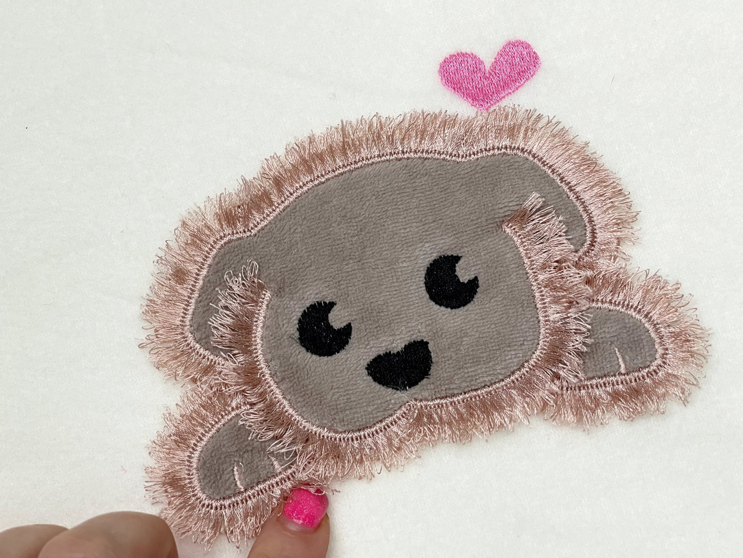 Fringed Kids Baby Puppy Dog