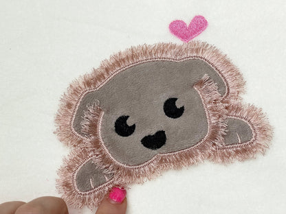 Fringed Kids Baby Puppy Dog