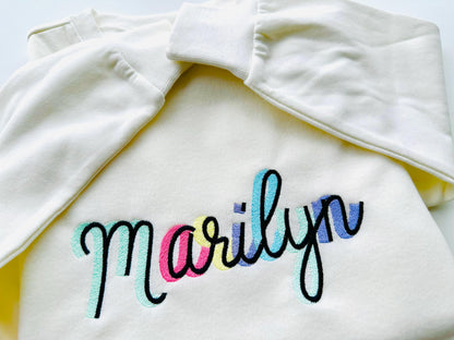 Handwritten Shadow Font Marilyn