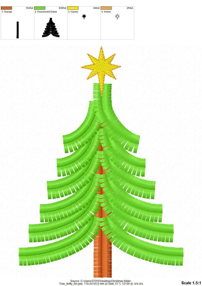 Boho Fringed Christmas Tree