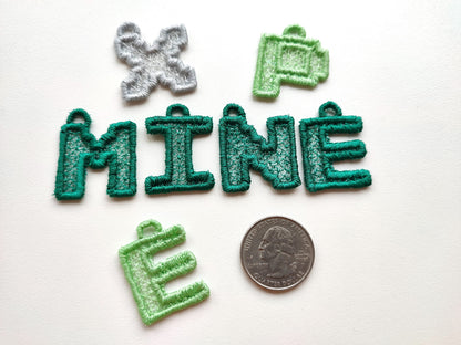 Miner Bricks Pixel Font FSL