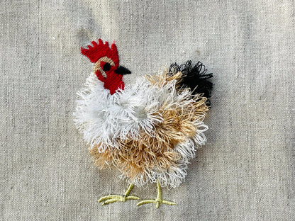 Fringed Chicken Rooster