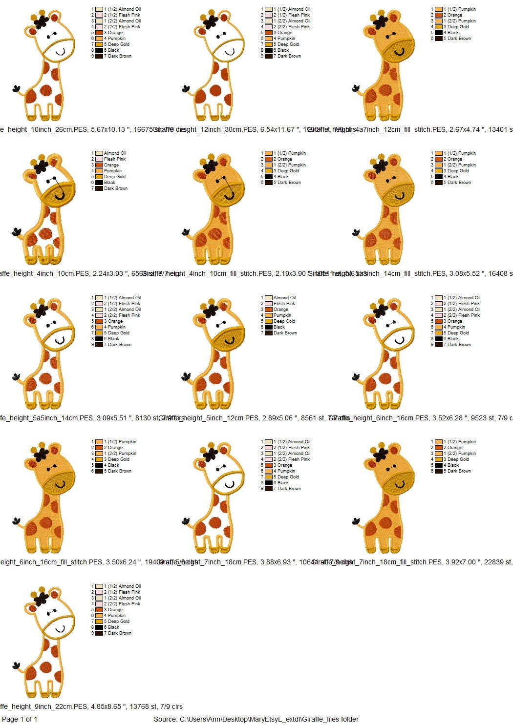 Giraffe Mom and Little Boy