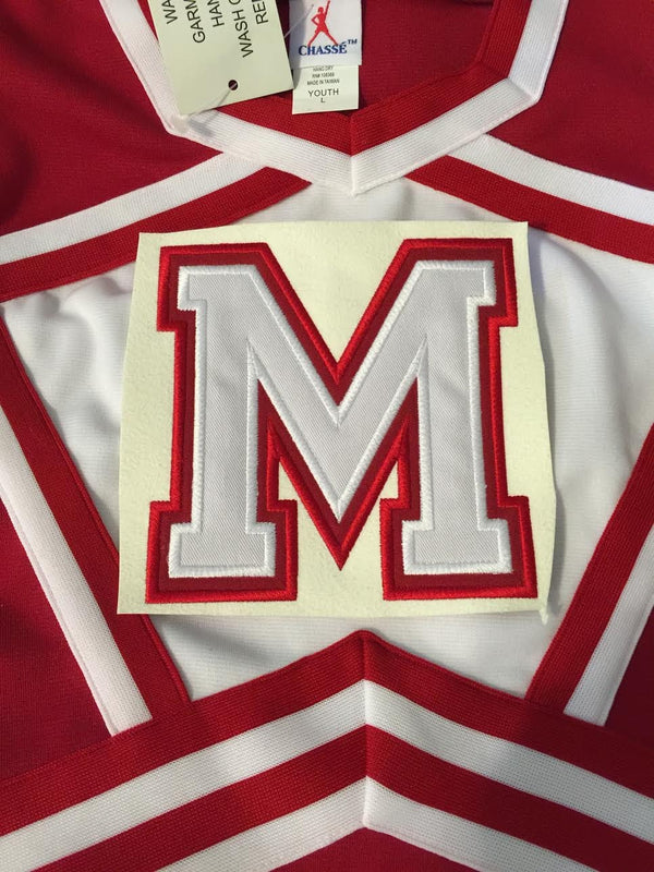 Double Applique Athletic Sport Font