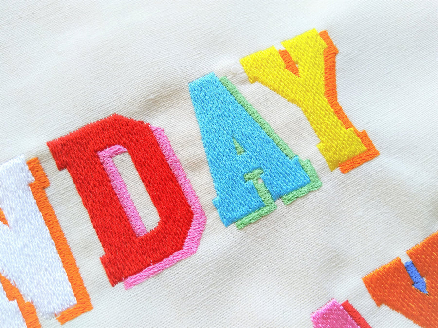 Varsity Collegiate Block Type Shadow Font