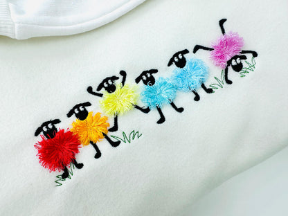 Fringed Funny Sheep Lamb 6