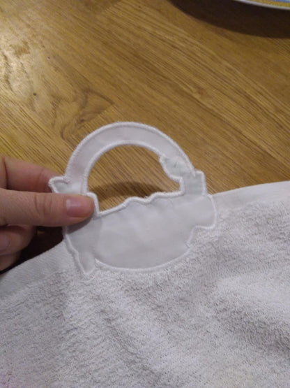 Little Sloth Towel Hanging Hole Topper