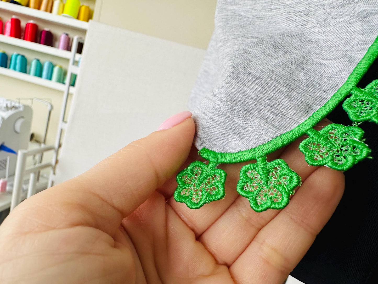 Shamrock Clover FSL Split Side Seam