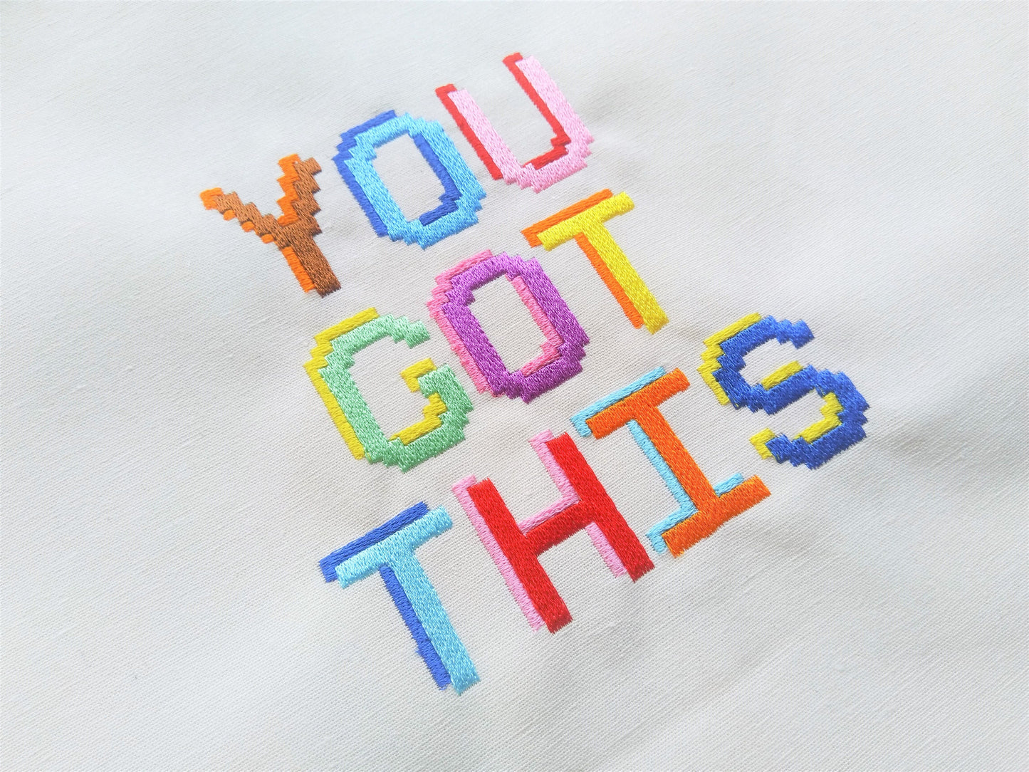 Miner Bricks Pixel Shadow Font