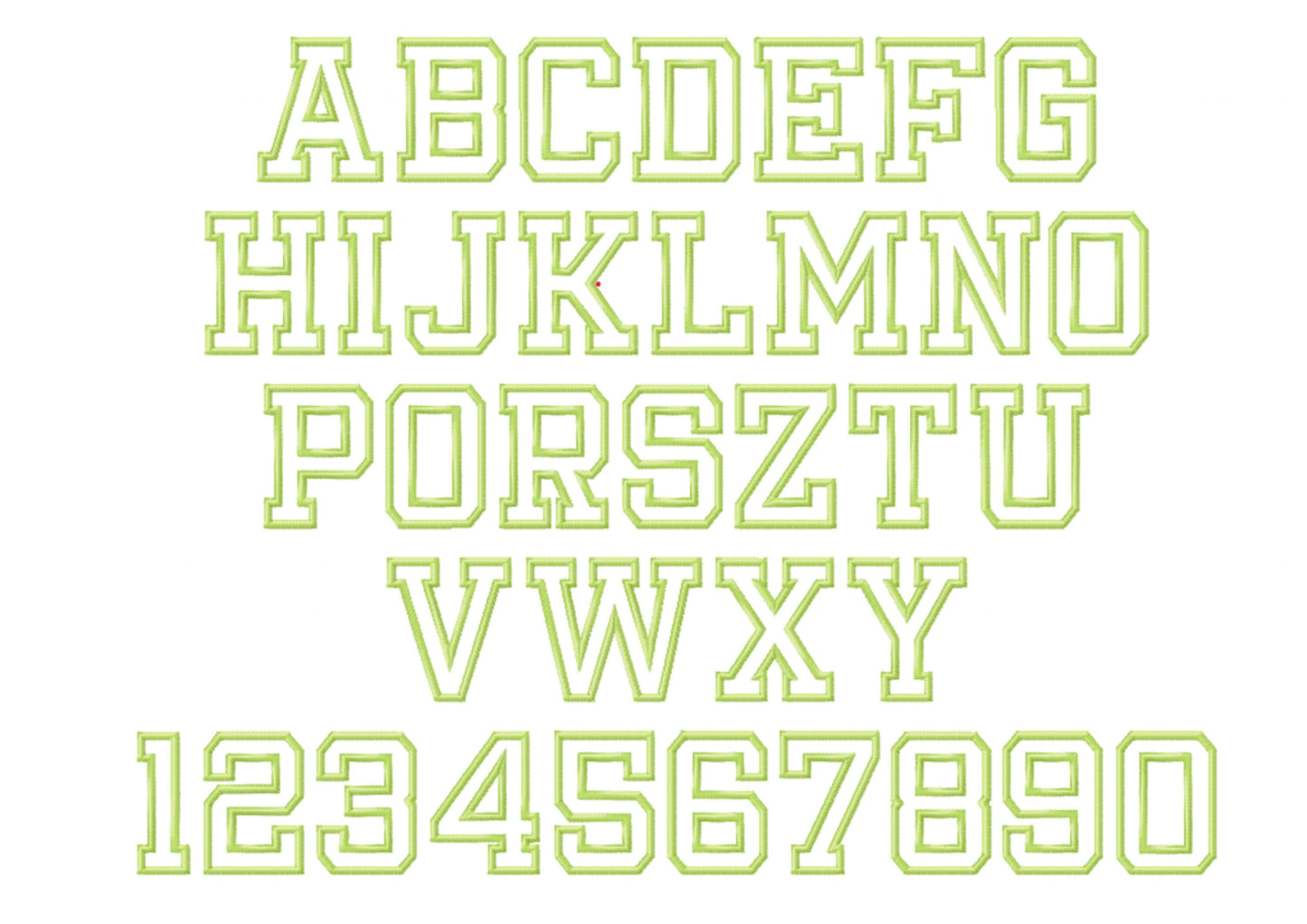 Varsity Athletic Sport High School Font