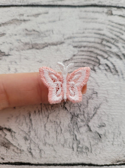 SMALL MINI FSL Lace Butterfly Free standing lace embroidery design in