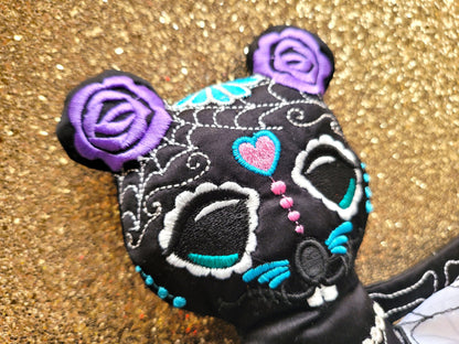 Sugar Skull Calavera Mouse Doll ITH