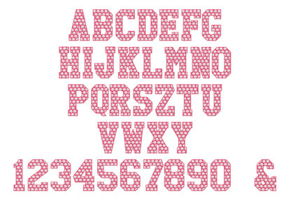 Polka Dot Minnie Mouse Font
